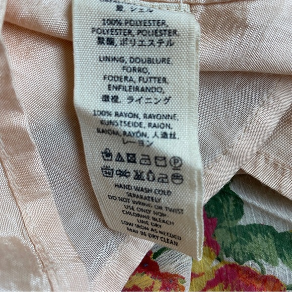 Free People Chiffon Floral Pleated Mini Dress - S - Picture 9 of 11